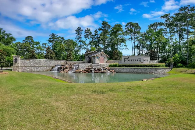 a view of a park with slide