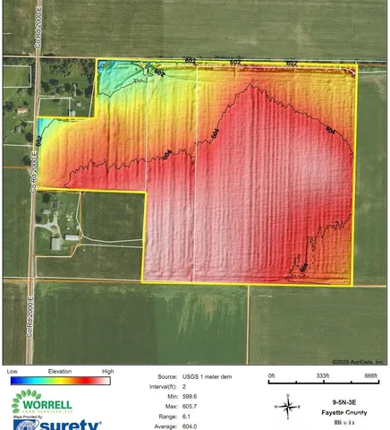 $582,800 | 2000 East Rd Street, St. Peter, IL 62880