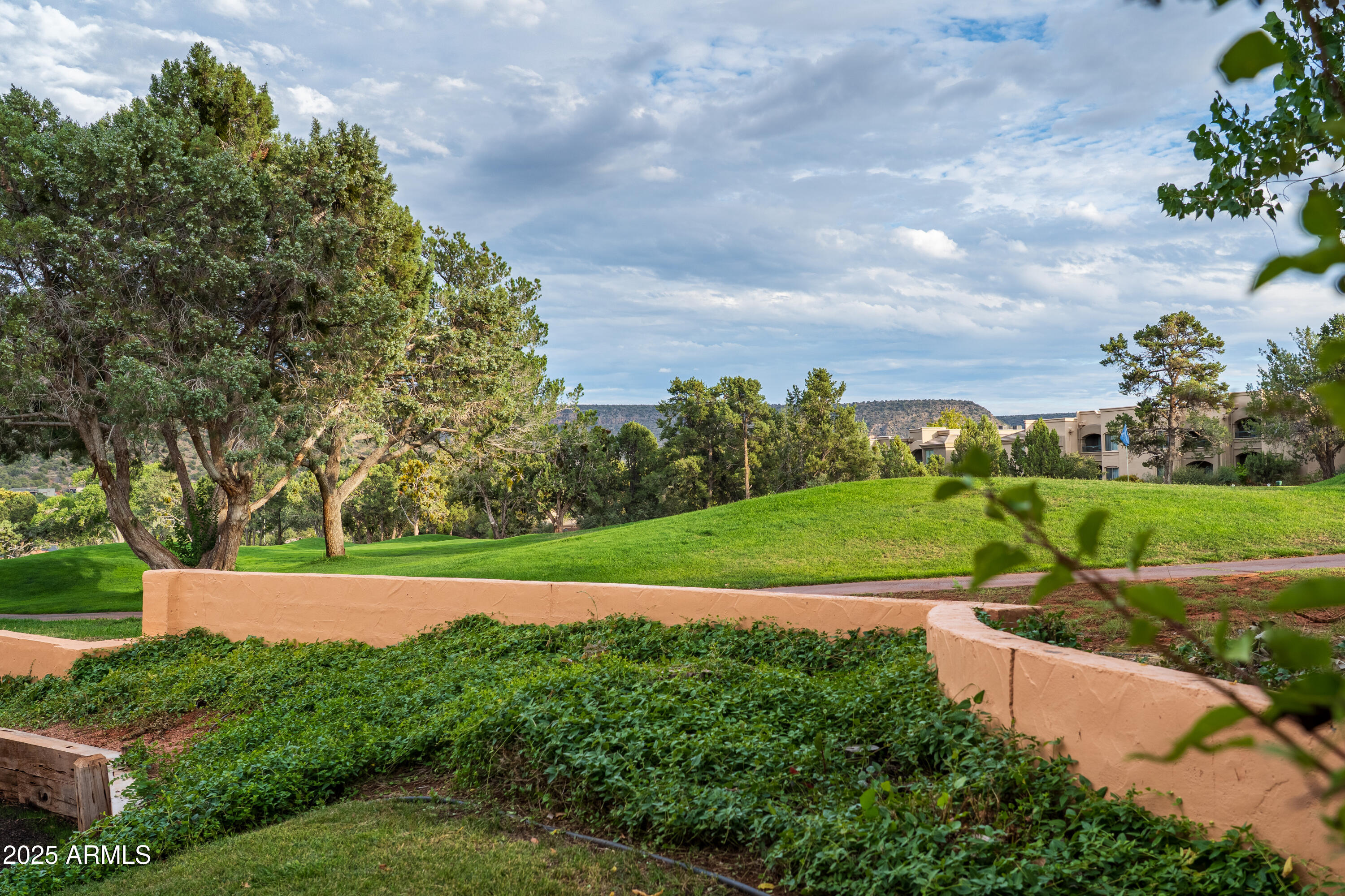 173 Ridge Trail Drive Sedona, AZ 86351 - Photo 35 of 39 View of 1st Green from Back Patio