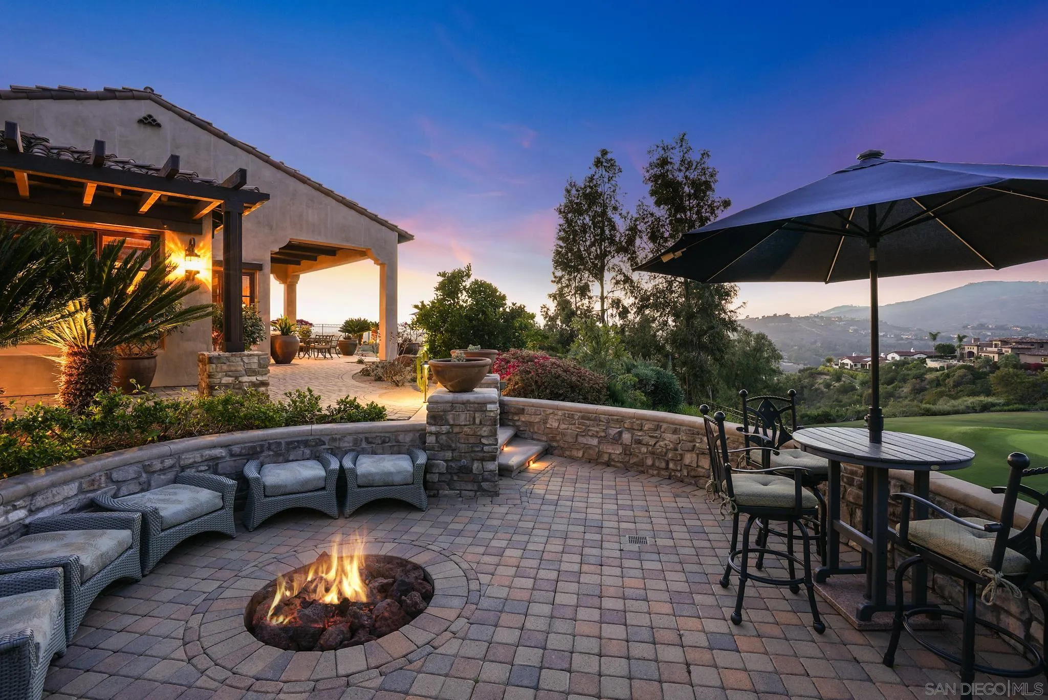 16581 Rd To Rio San Diego, CA 92127 - Photo 3 of 48 a view of a patio with chairs and a potted plant