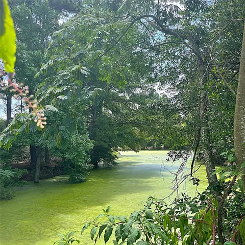 a backyard of a house with a yard and outdoor seating
