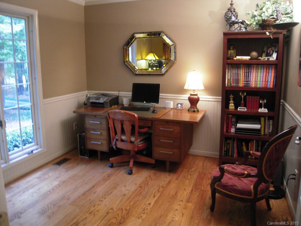 3226 Gray Moss Road Charlotte, NC 28270 - Photo 12 of 24 a view of a workspace with furniture and a window