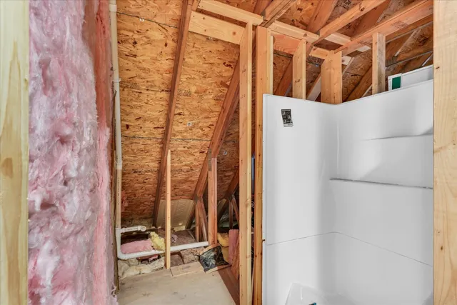 a view of walk in closet