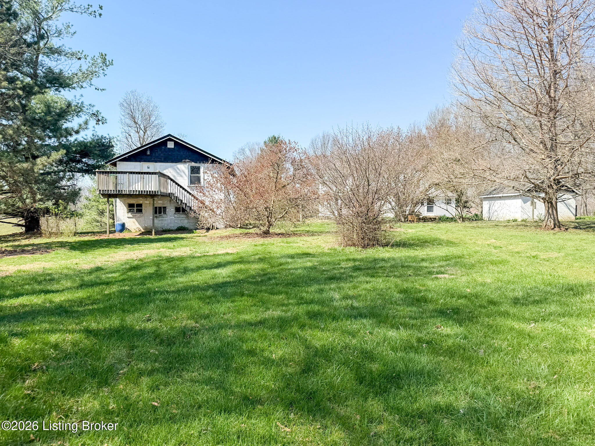 3592 Waddy Road Waddy, KY 40076 - Photo 61 of 80 Rear of Garage with apartment