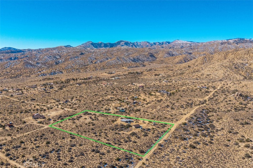 2545 Apache Pass Pioneertown, CA 92268 - Photo 31 of 47 an aerial view of mountain with beach