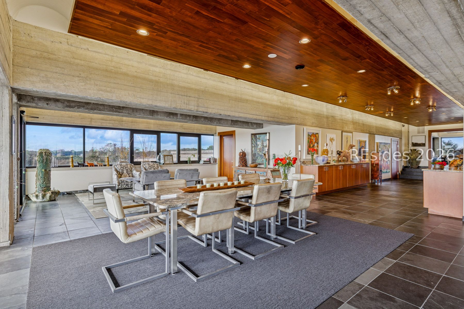 916 Bay Street Beaufort, SC 29902 - Photo 40 of 69 Living & Dining, Panoramic Water Views