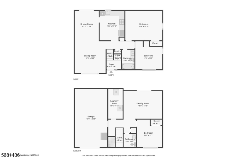 23 Fordham Trail Hopatcong, NJ 07843 - Photo 30 of 31 a picture of a wall with a clock