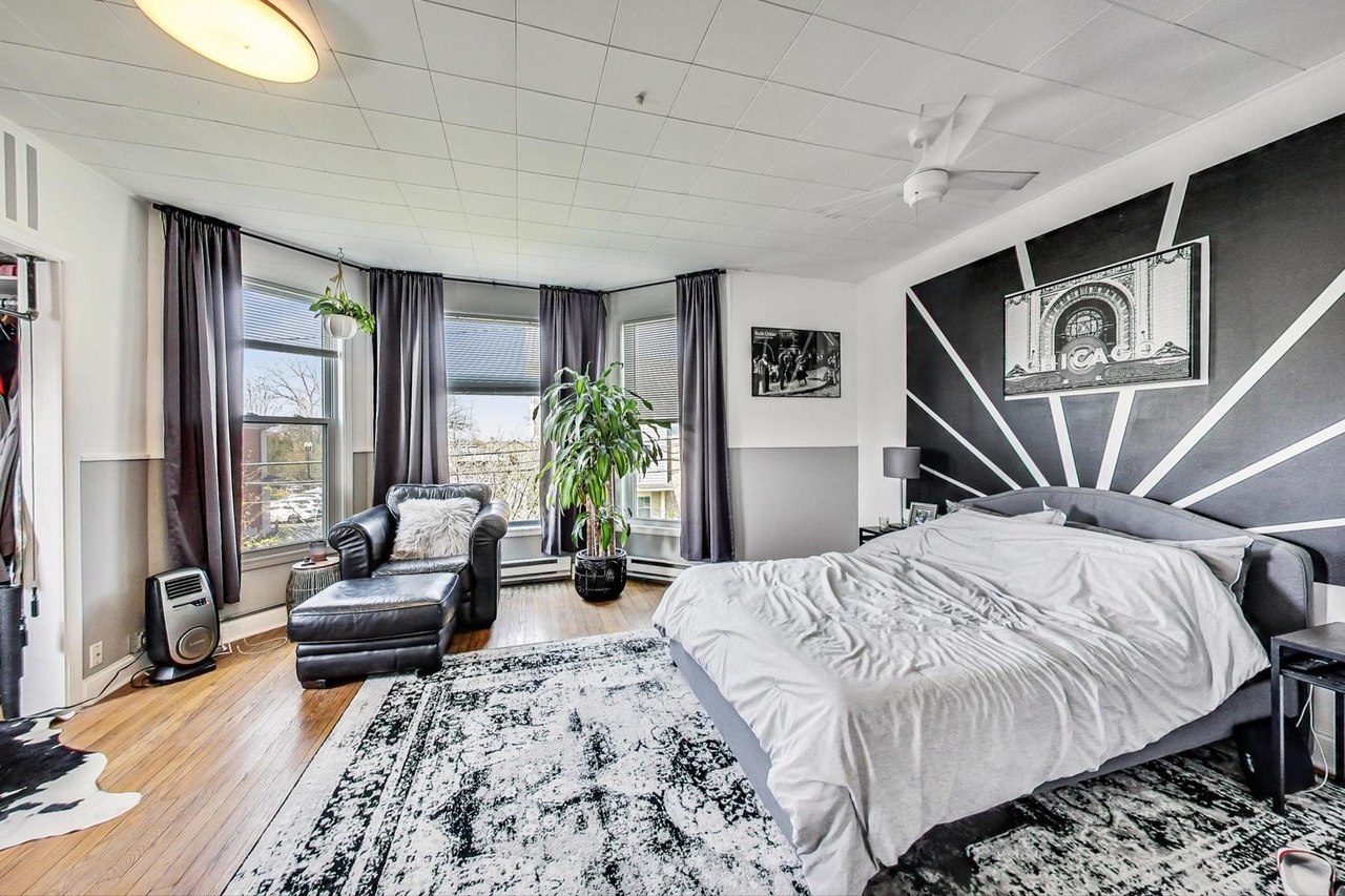 25 Webster Avenue Highwood, IL 60040 - Photo 15 of 25 a bedroom with a bed a couch and dresser