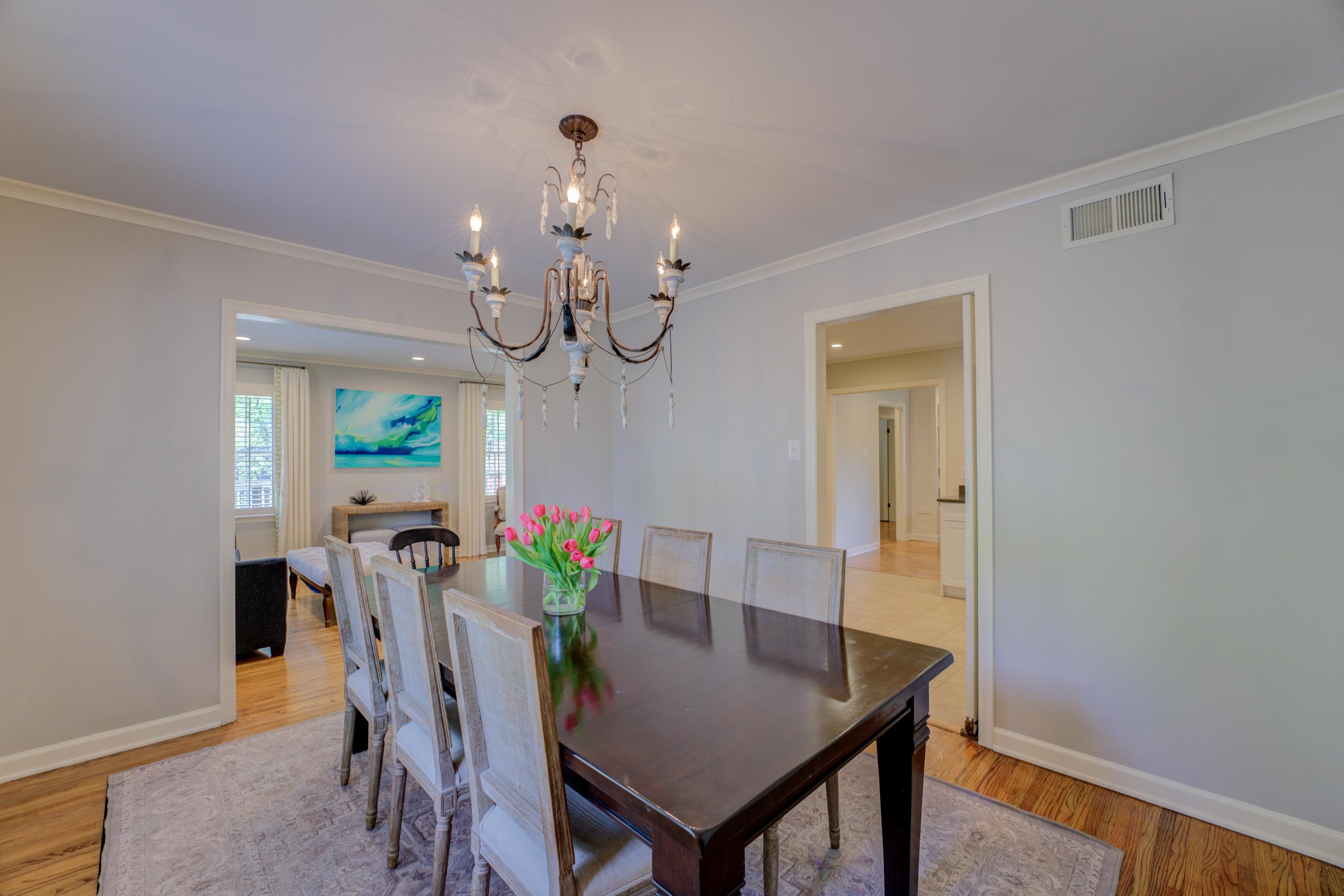 5507 Barfield Road Memphis, TN 38120 - Photo 5 of 31 a view of a dining room with furniture and wooden floor