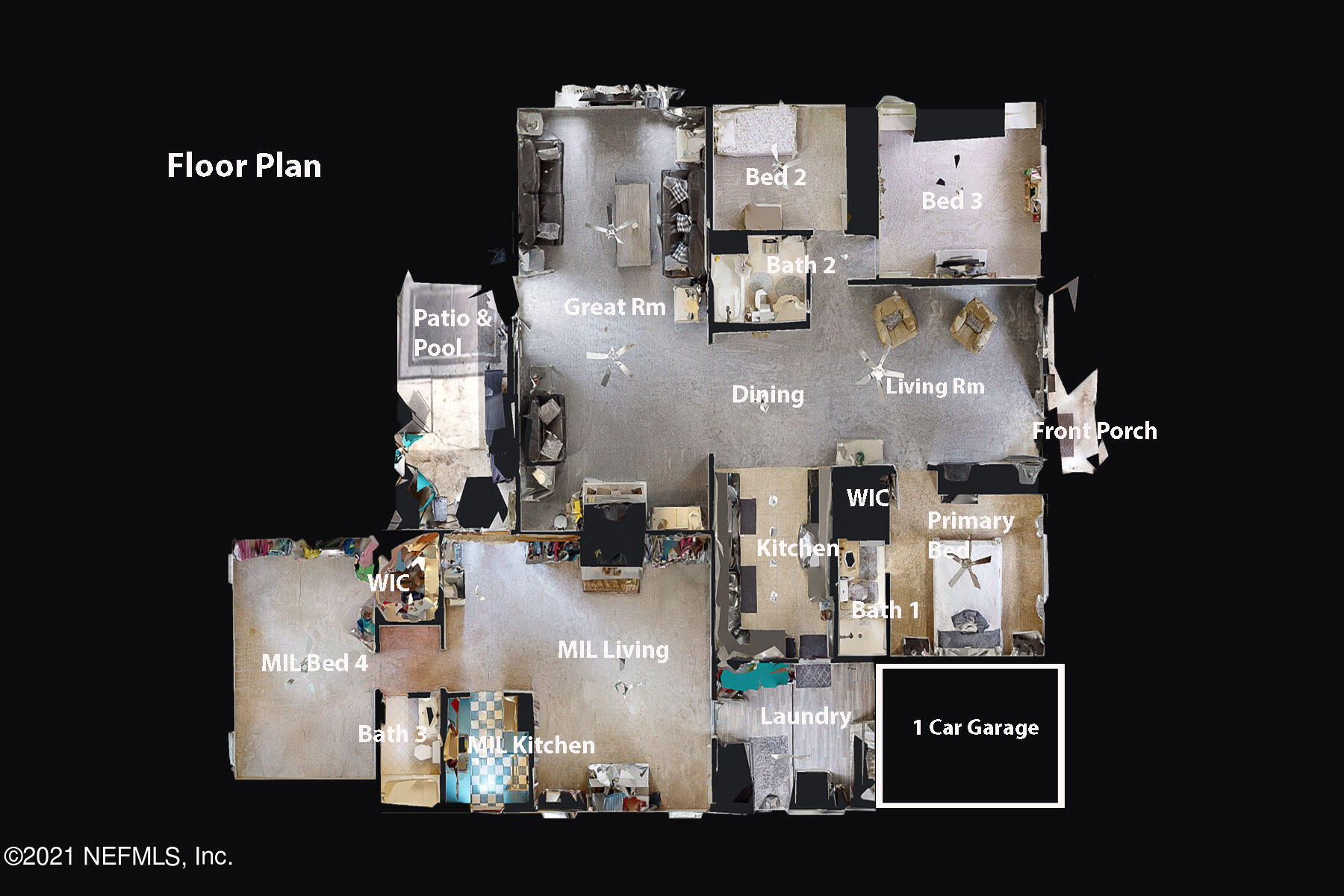 2030 Blair Road Jacksonville, FL 32221 - Photo 39 of 39 Floor Plan