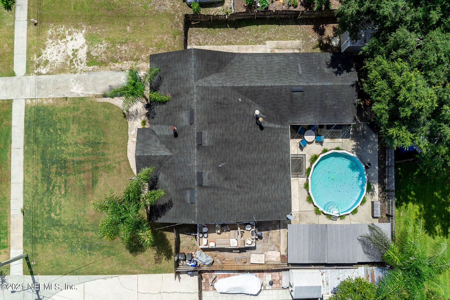 2030 Blair Road Jacksonville, FL 32221 - Photo 35 of 39 Drone Overhead