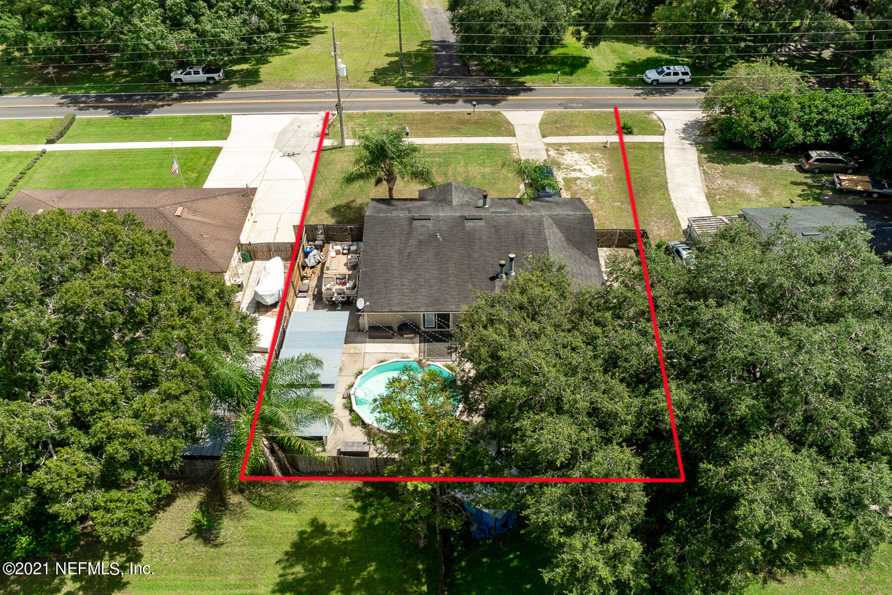 2030 Blair Road Jacksonville, FL 32221 - Photo 38 of 39 Drone Rear