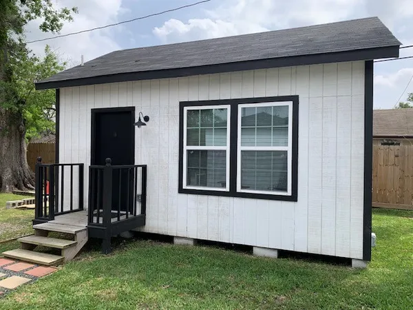 a view of front door of a house