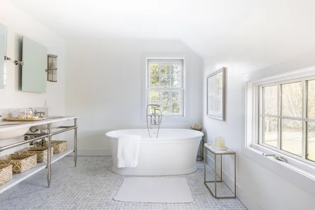 a bathroom with a sink and a bathtub