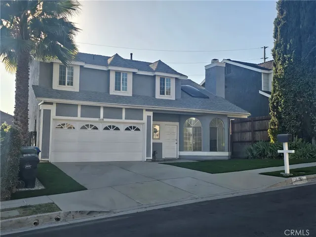 a front view of a building