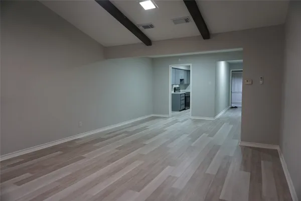 wooden floor in an empty room