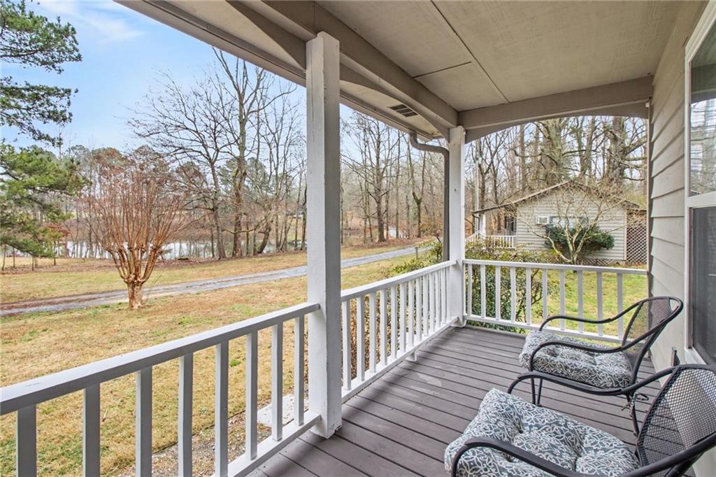 1932 River Bend Road Southwest Plainville, GA 30733 - Photo 28 of 30 a view of a chairs in balcony