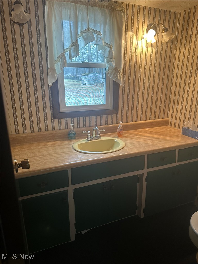 97 West Howe Road Tallmadge, OH 44278 - Photo 10 of 35 Bathroom with vanity and toilet