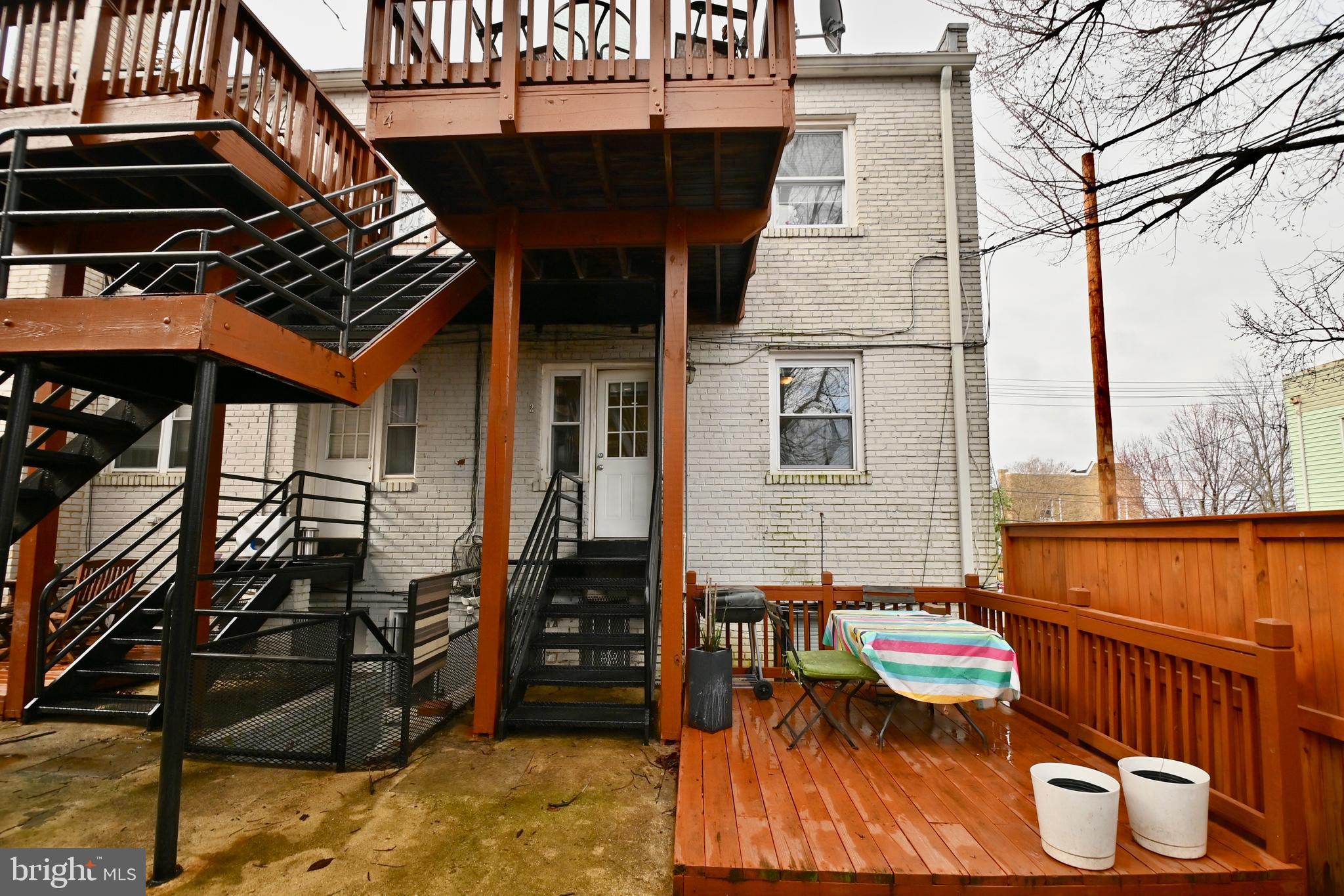 4829 4th Street Northwest, Unit 2 Washington, DC 20011 - Photo 14 of 14 Rear