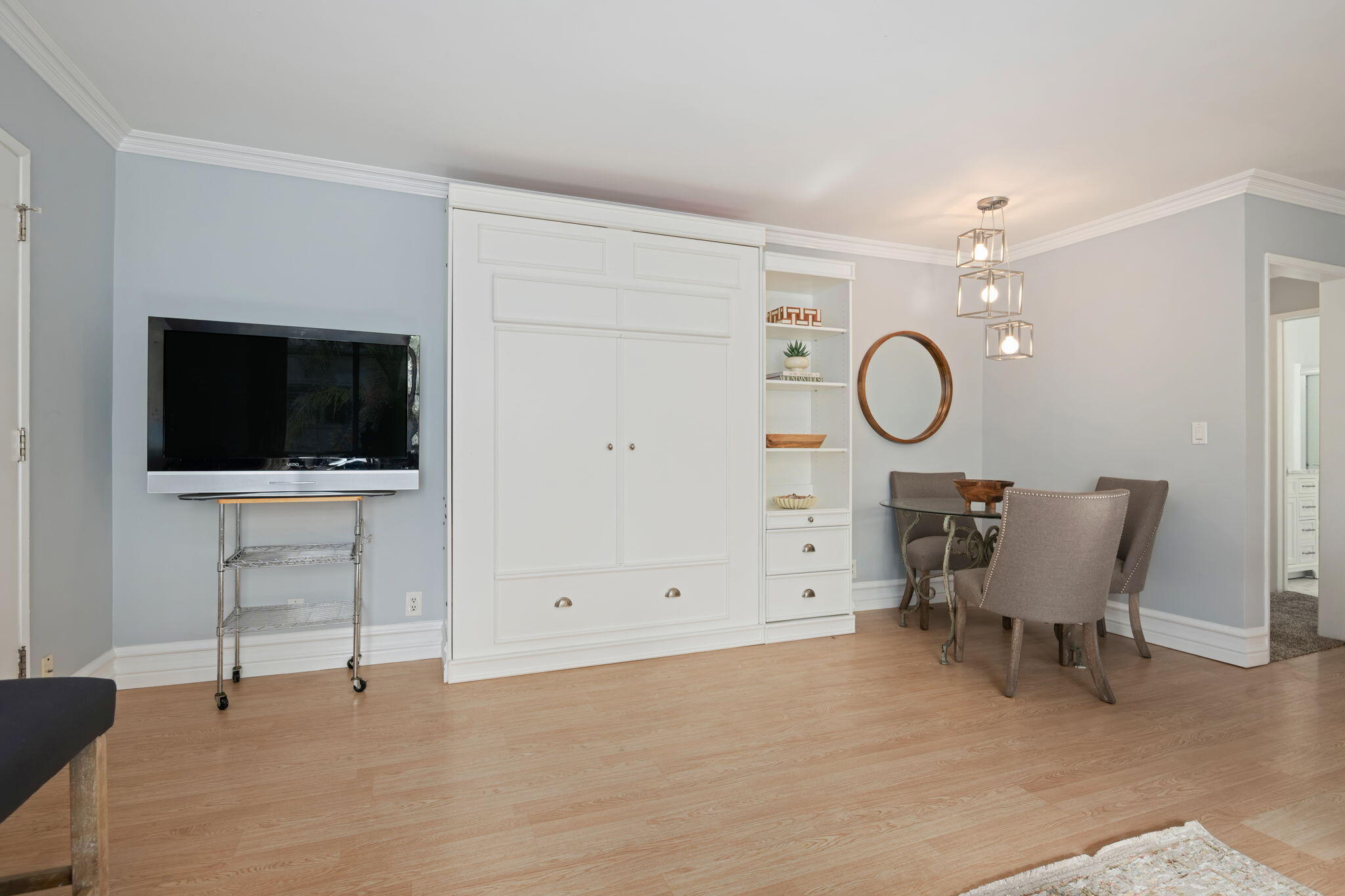 4880 Sandyland Road, Unit 48 Carpinteria, CA 93013 - Photo 6 of 29 a view of a livingroom with furniture and a flat screen tv