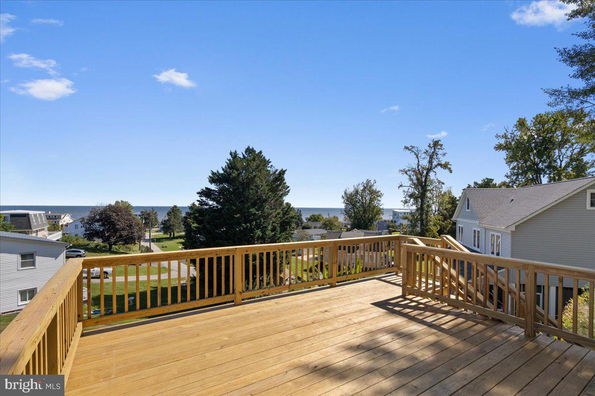 2825 Ridge Road Huntingtown, MD 20639 - Photo 3 of 66 a view of deck with a large swimming pool
