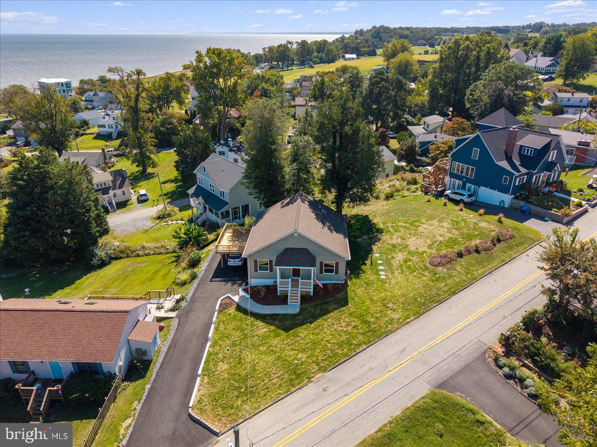2825 Ridge Road Huntingtown, MD 20639 - Photo 52 of 66 an aerial view of a house with a garden