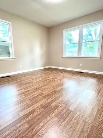 a view of wooden floor