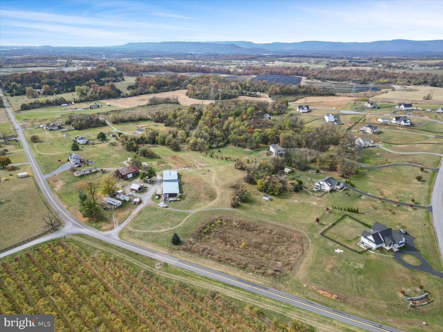 458 Hites Road Stephens City, VA 22655 - Photo 15 of 15 an aerial view of residential houses with outdoor space