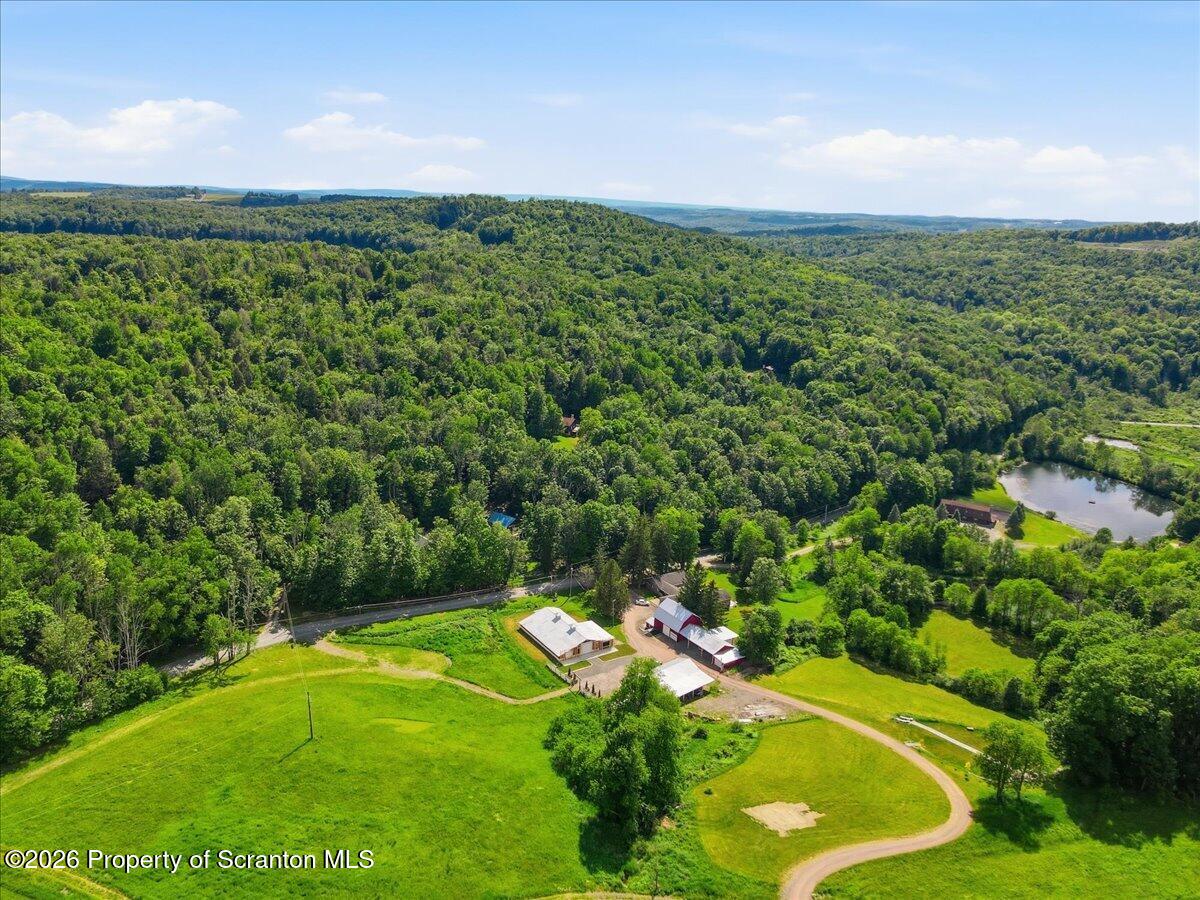 74 Quarry Hill Road Union Dale, PA 18470 - Photo 40 of 54 Aerial View