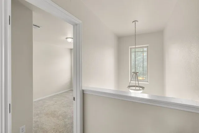 a view of window in the room