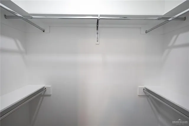 a close up view of racks on the wall