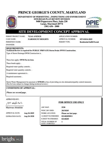 $137,500 | 712 61st Avenue, Capitol Heights, MD 20743