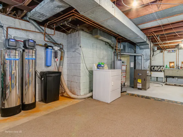 a view of a storage room