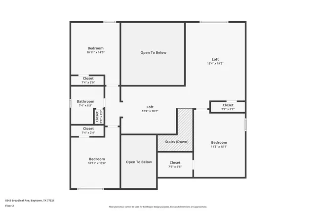 $2,215 | 8343 Broadleaf Avenue, Baytown, TX 77521