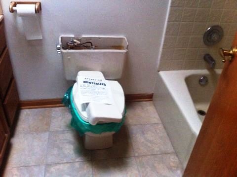688 Milton Road Inverness, IL 60067 - Photo 9 of 13 a bathroom with a sink and toilet