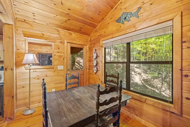 a living room filled with furniture