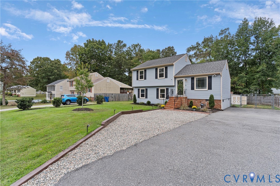 10524 Genlou Road Chesterfield, VA 23832 - Photo 2 of 42 Extra parking pad added with landscape lighting