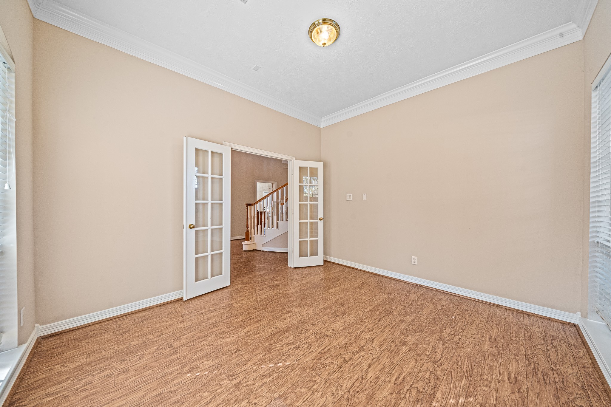 9306 Lochflora Drive Spring, TX 77379 - Photo 6 of 48 wooden floor in an empty room