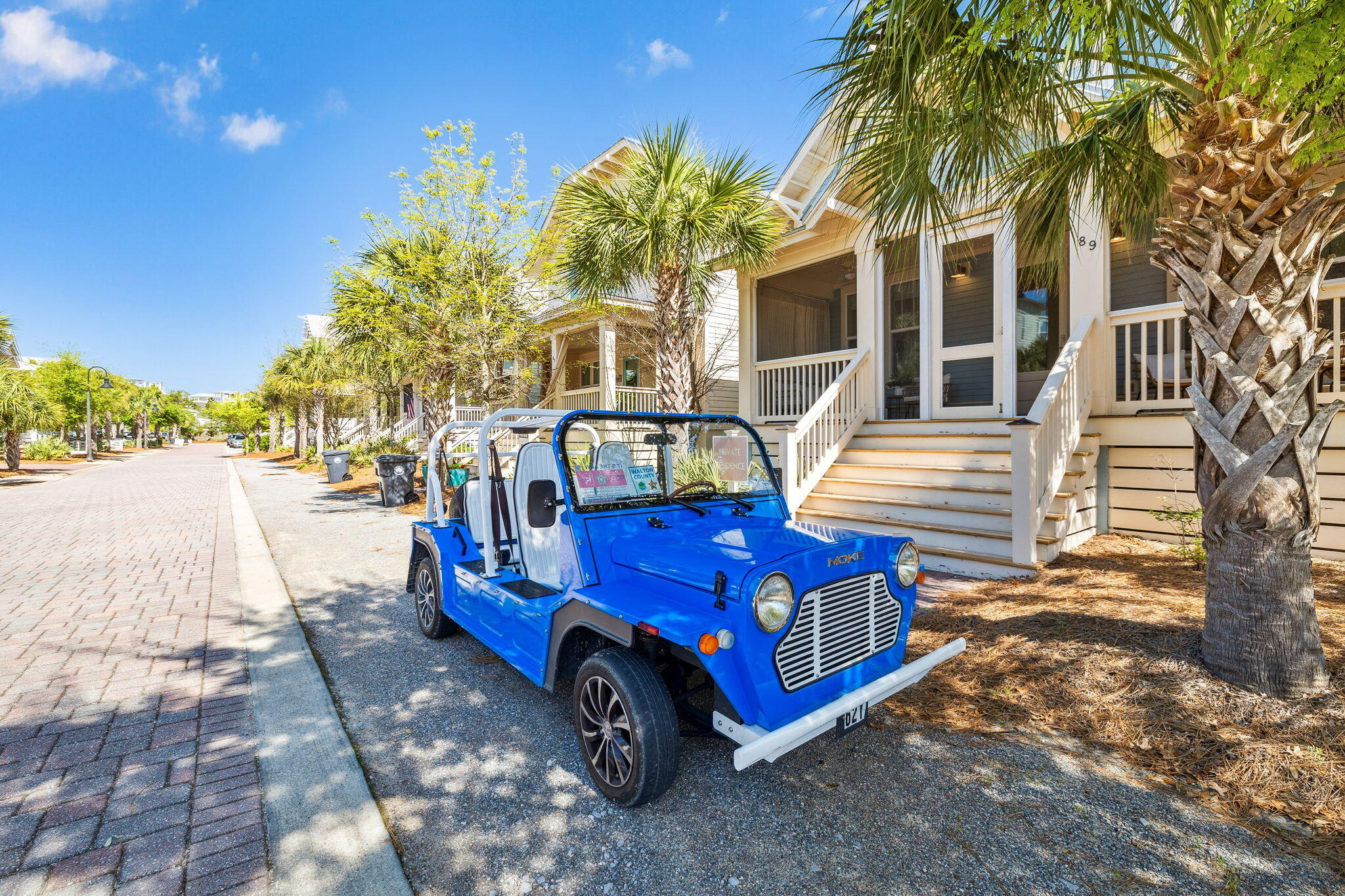 89 Clipper Street Inlet Beach, FL 32461 - Photo 20 of 72 a front view of a house with a yard