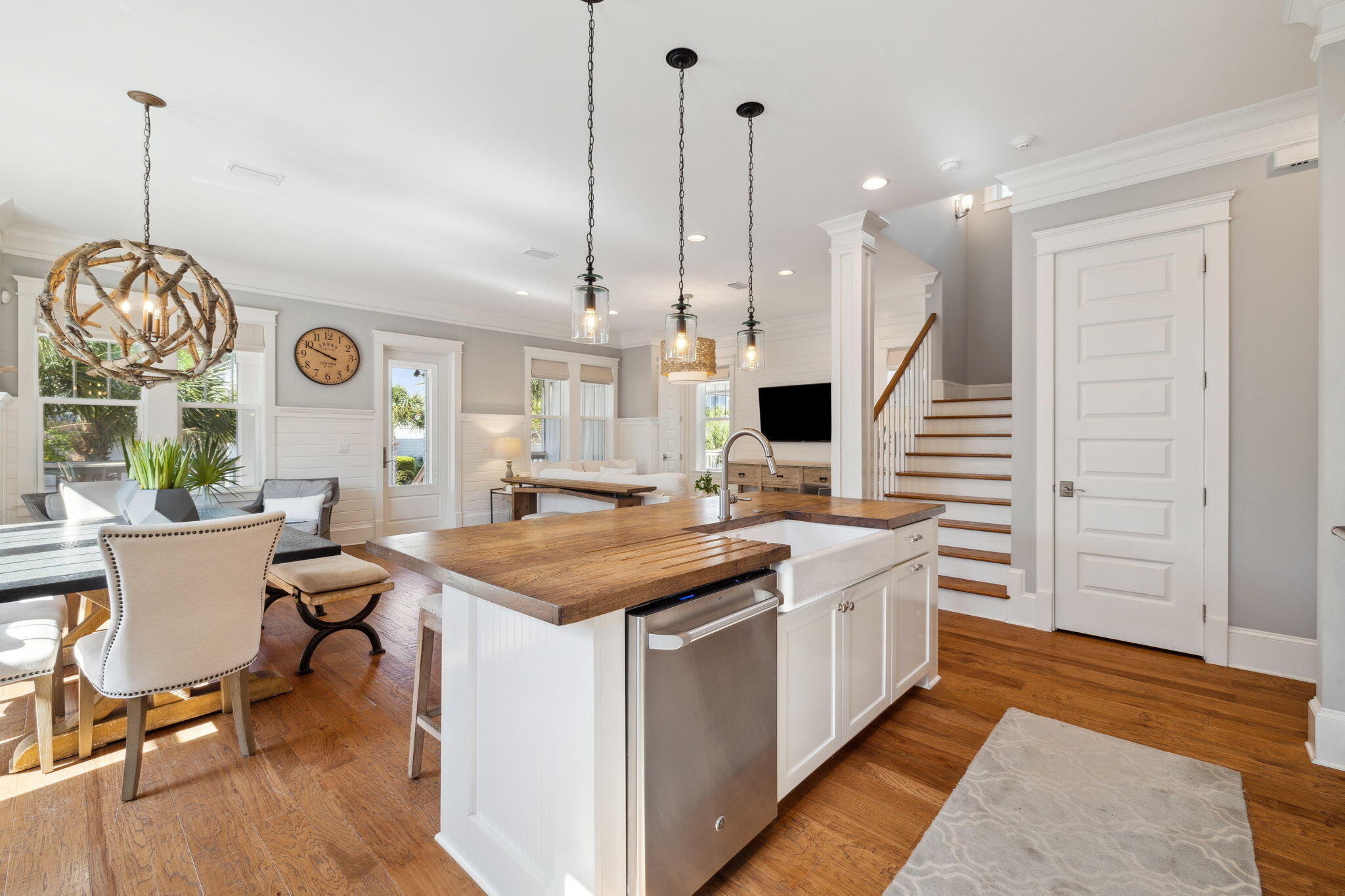 89 Clipper Street Inlet Beach, FL 32461 - Photo 31 of 72 a kitchen that has a lot of cabinets in it