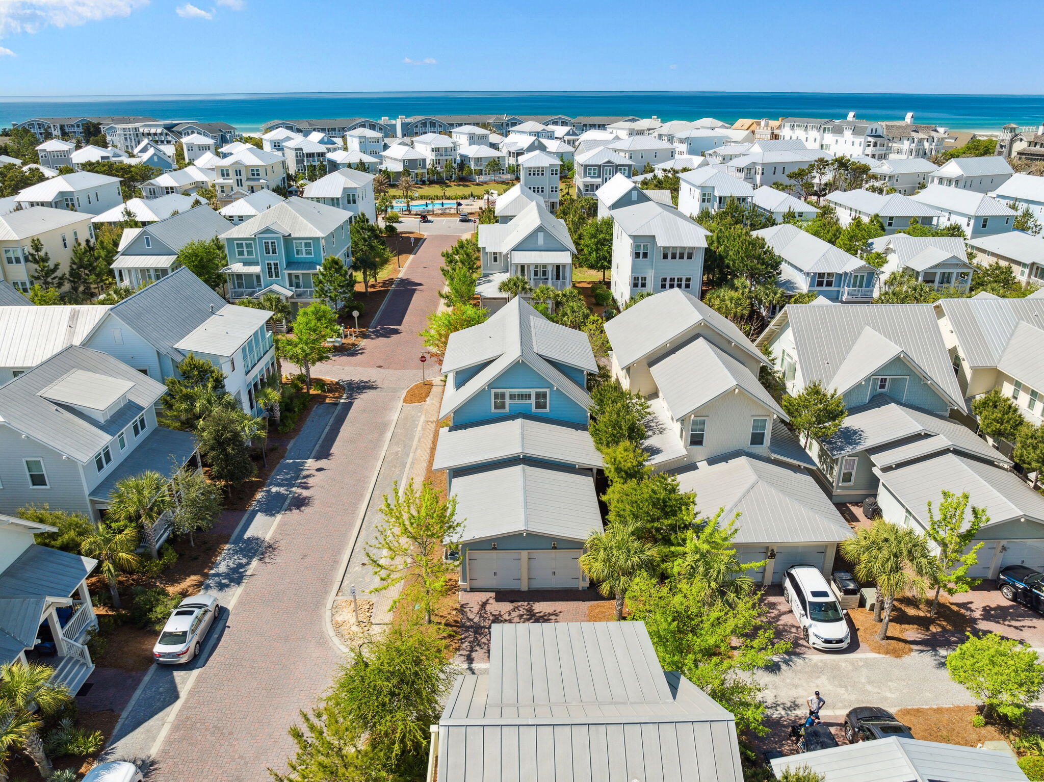 89 Clipper Street Inlet Beach, FL 32461 - Photo 57 of 72 an aerial view of a house