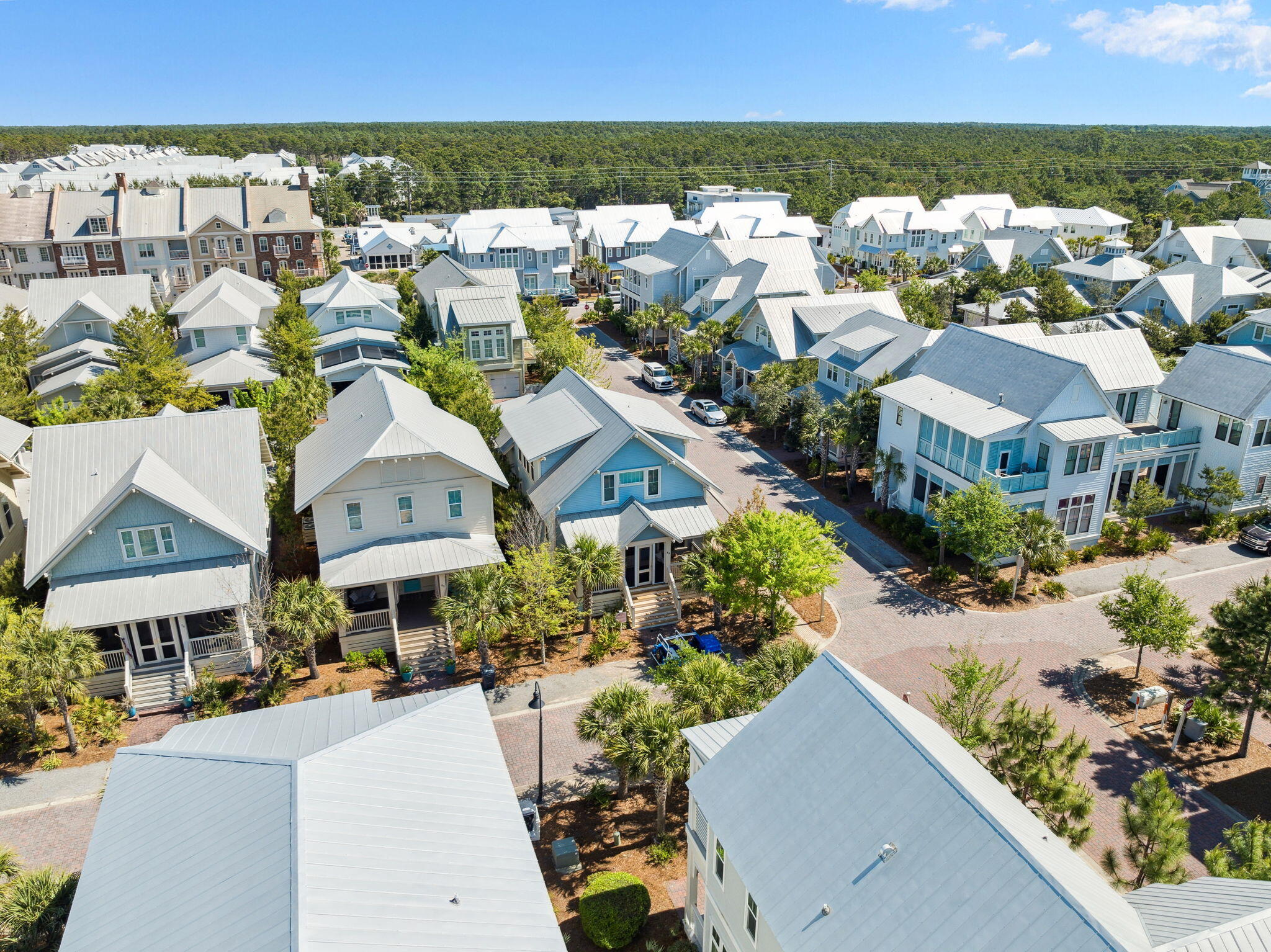 89 Clipper Street Inlet Beach, FL 32461 - Photo 62 of 72 an aerial view of multiple houses