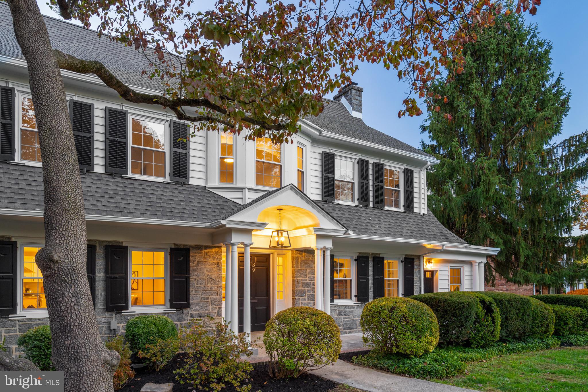 39 North Rolling Road Springfield, PA 19064 - Photo 110 of 119 a front view of a house with garden