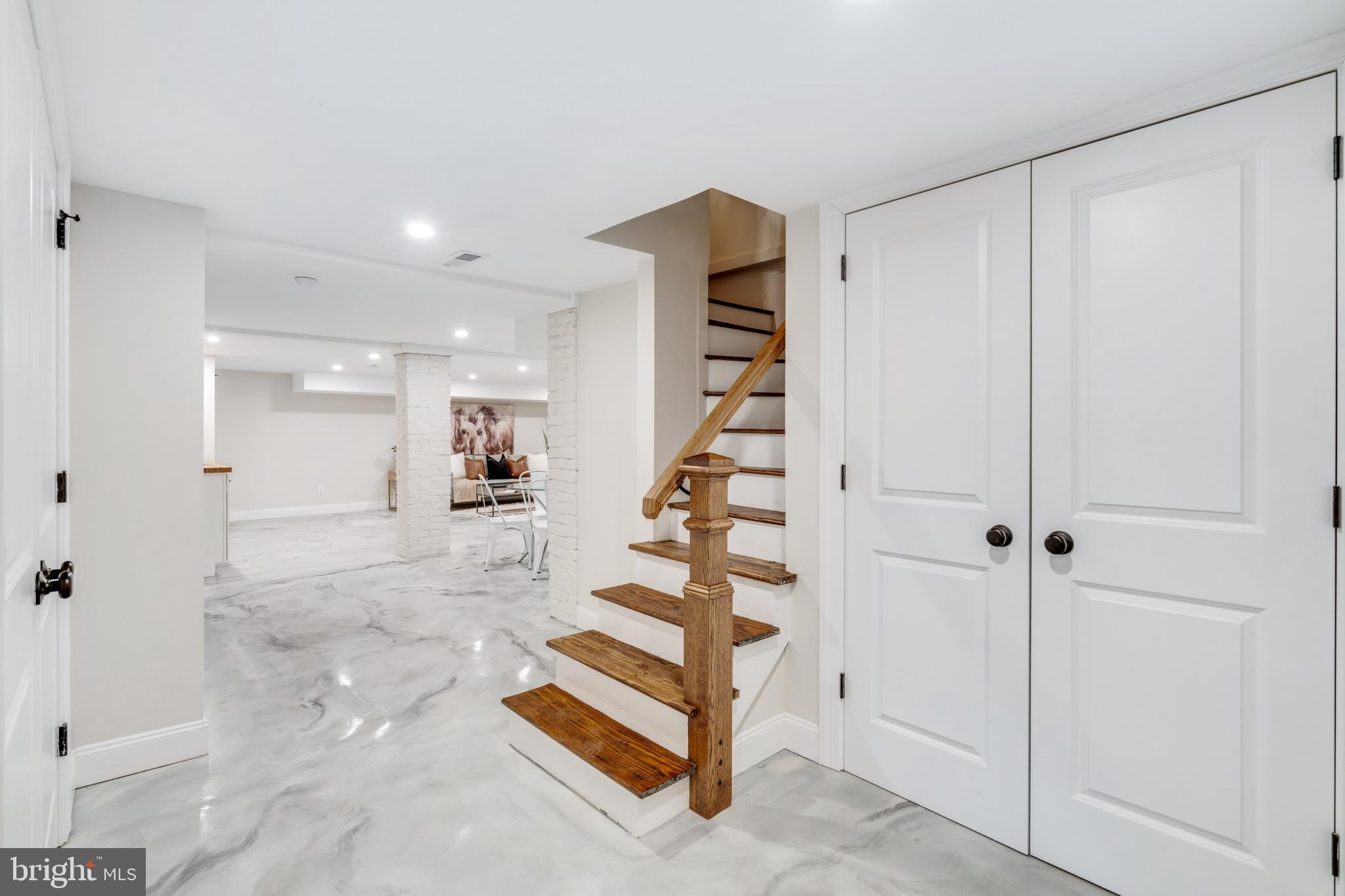 39 North Rolling Road Springfield, PA 19064 - Photo 80 of 119 a view of entryway with stairs and wooden floor