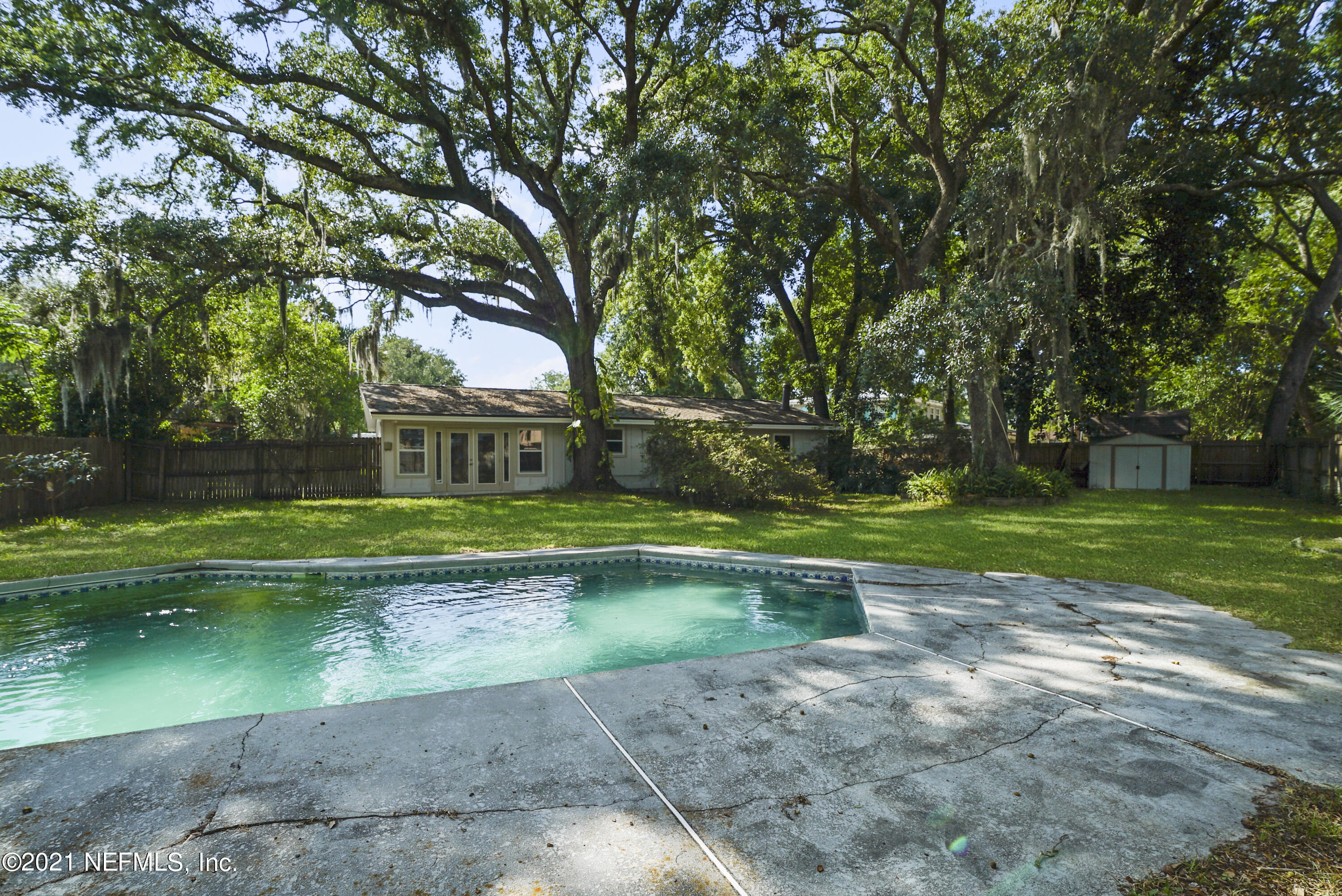 1925 Tanglewood Road Jacksonville Beach, FL 32250 - Photo 30 of 32 Make this huge backyard your own oasis