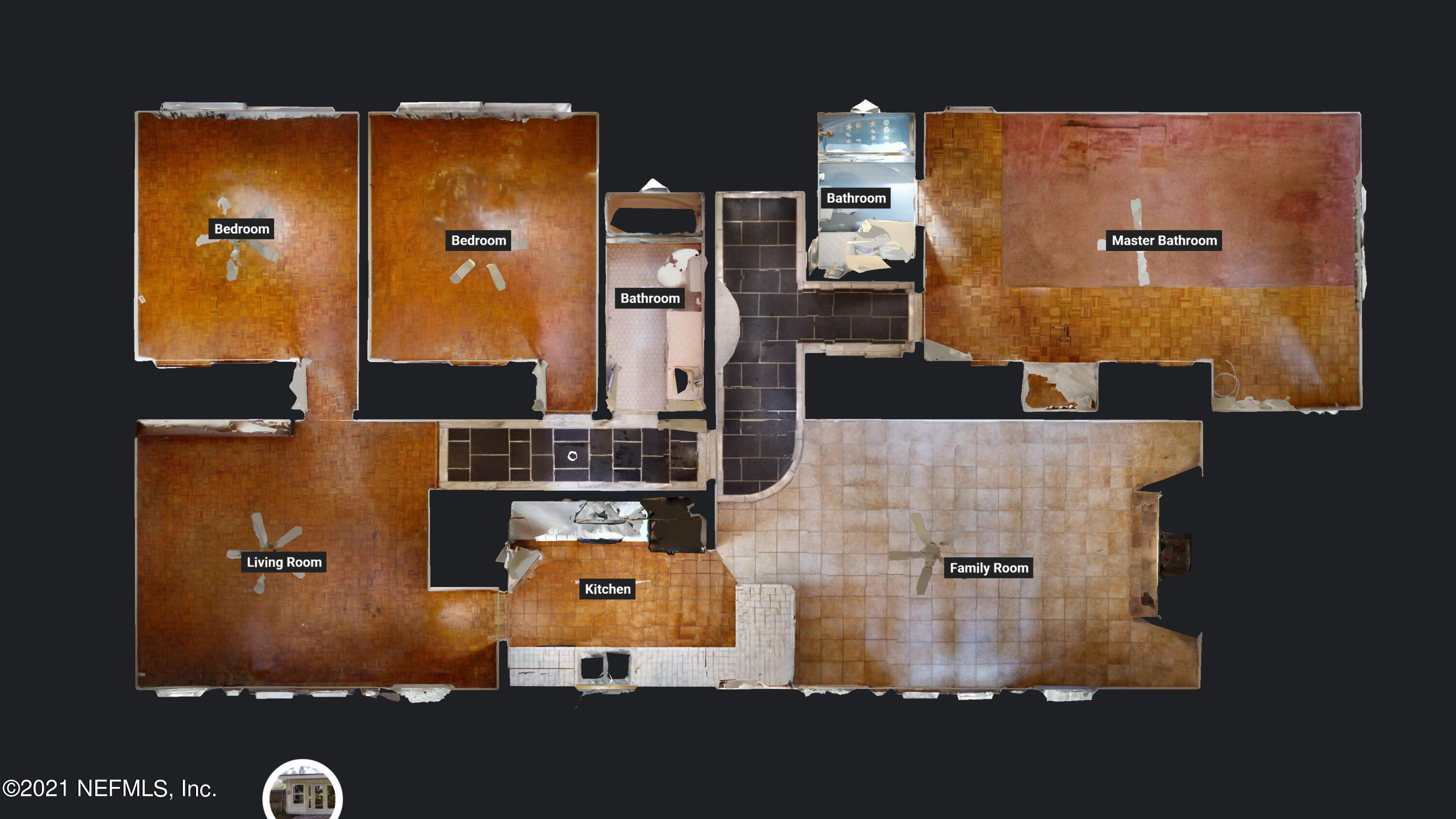 1925 Tanglewood Road Jacksonville Beach, FL 32250 - Photo 4 of 32 Floor Plan