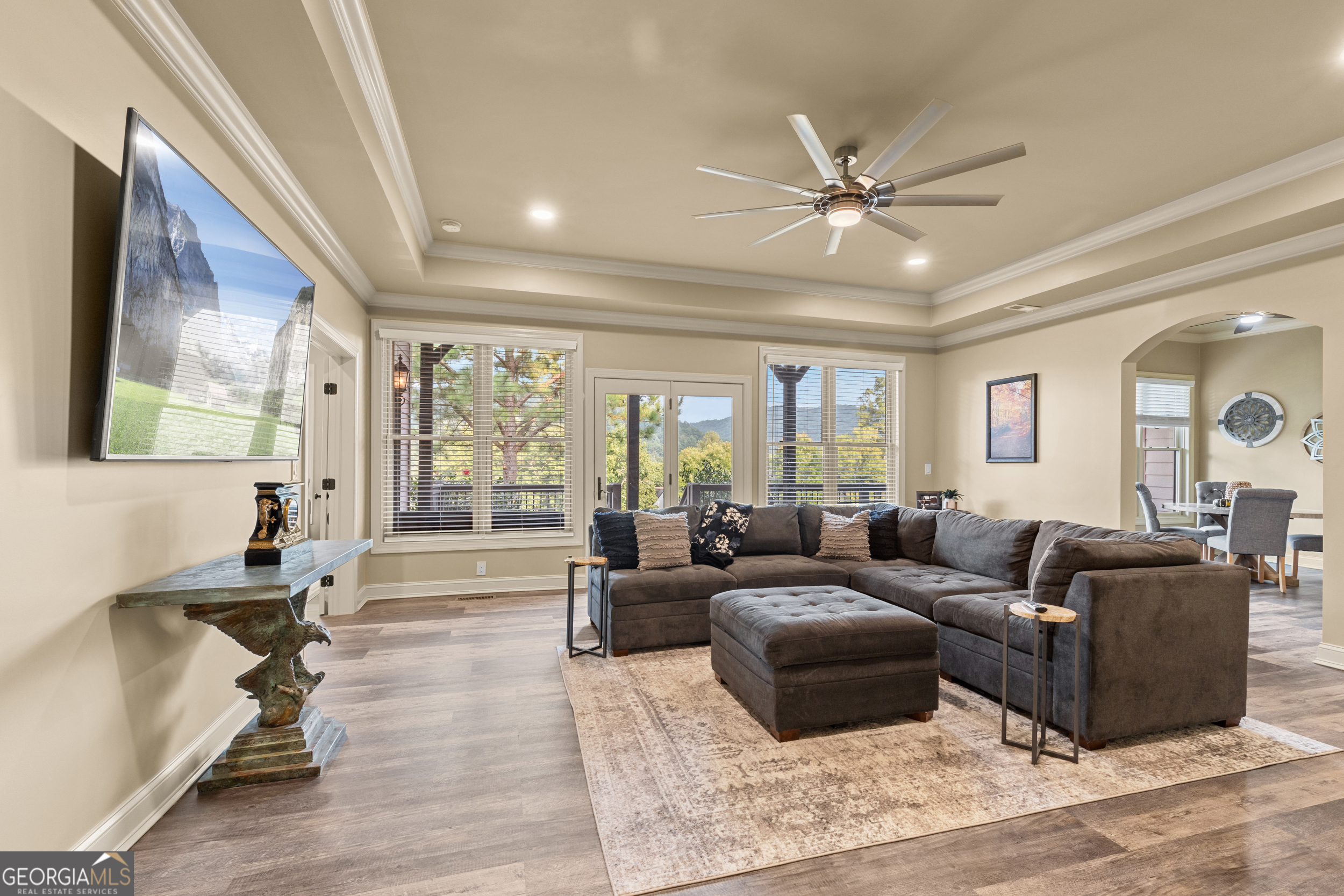 96 Fair View Drive Clayton, GA 30525 - Photo 36 of 66 a living room with furniture and a large window
