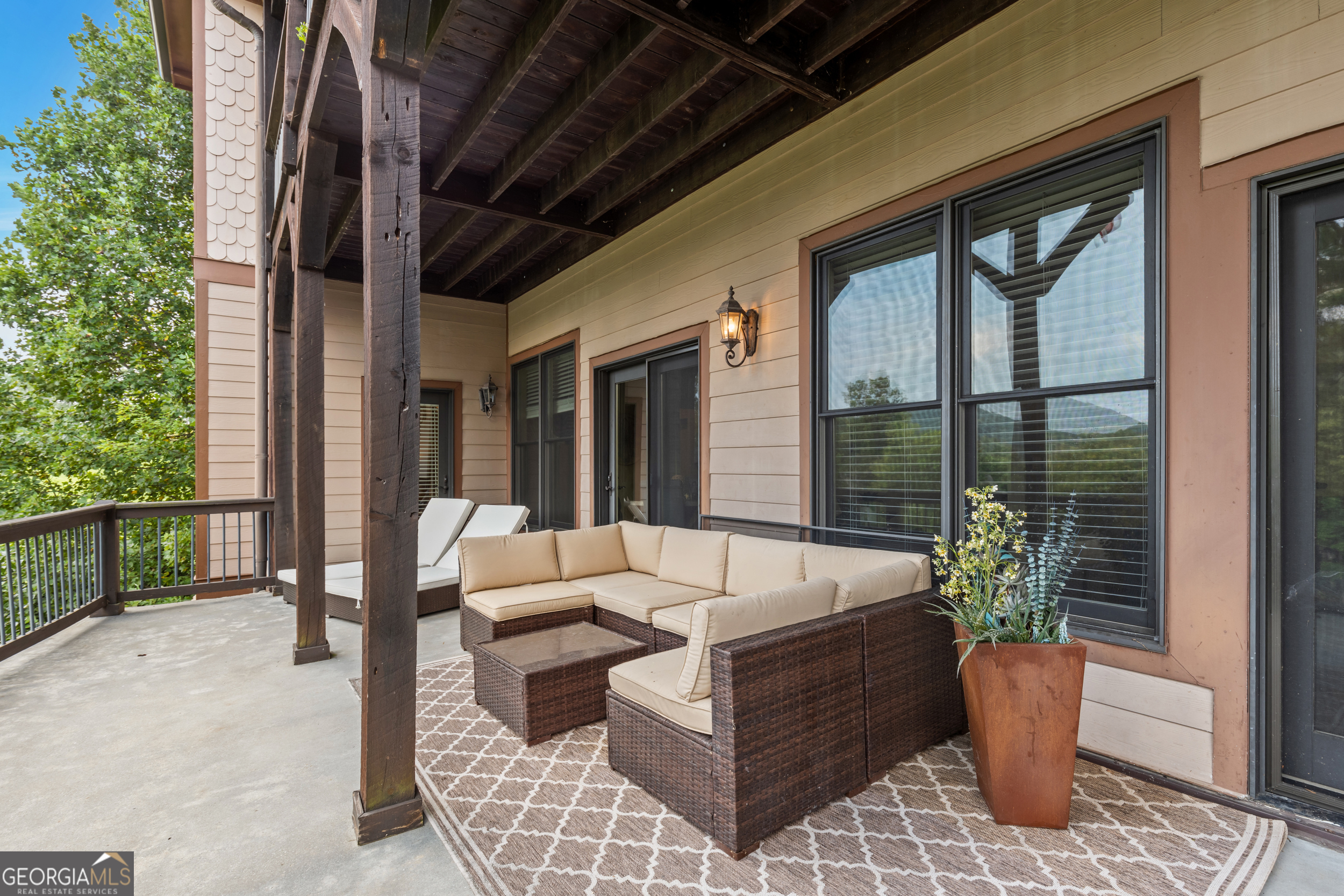 96 Fair View Drive Clayton, GA 30525 - Photo 46 of 66 a view of house with seating space and potted plants