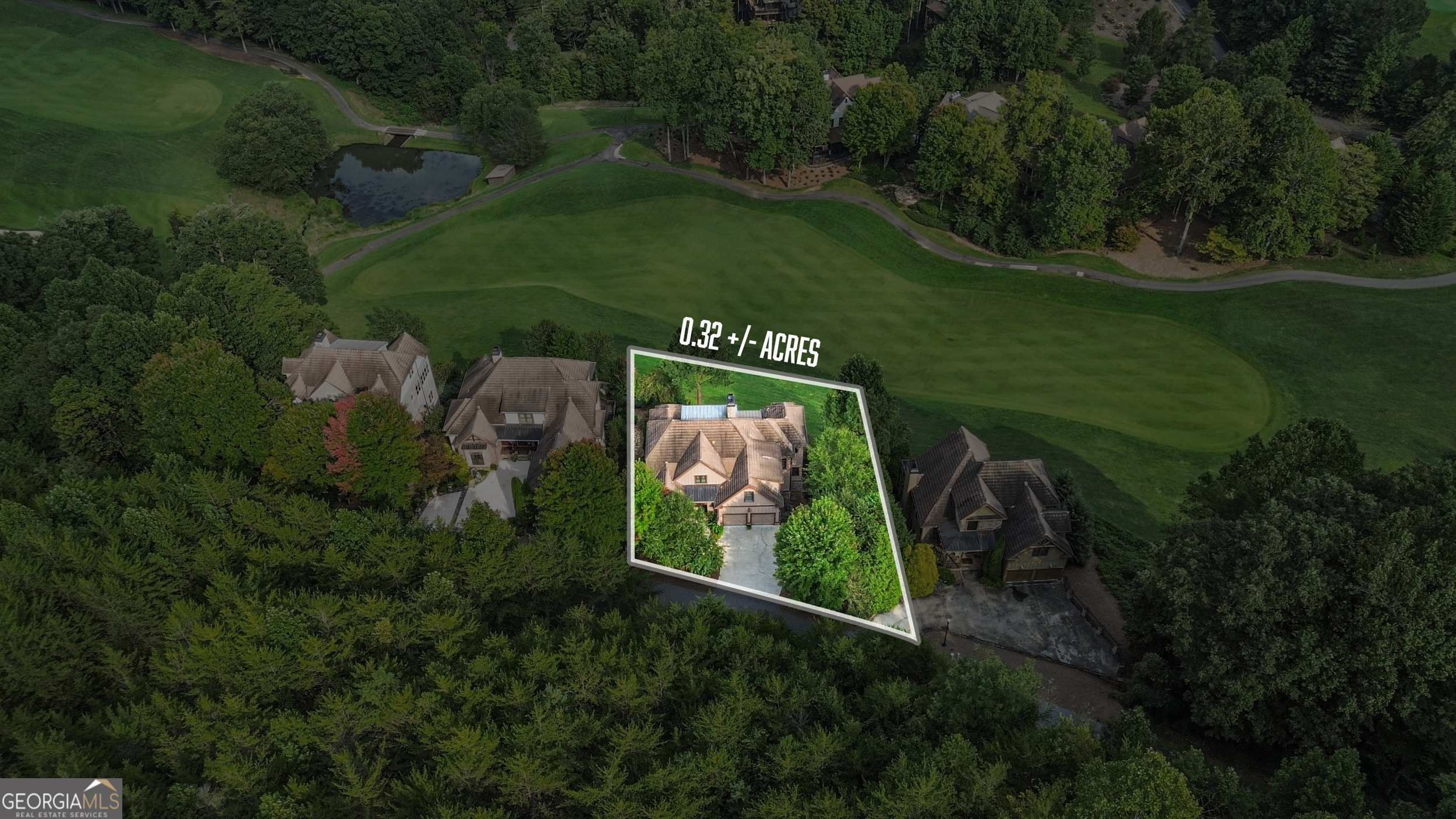 96 Fair View Drive Clayton, GA 30525 - Photo 62 of 66 a view of a garden from a lake view