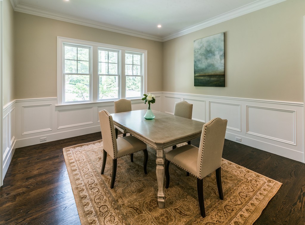 77 Autumn Road Weston, MA 02493 - Photo 14 of 24 a view of a dining room with furniture window and wooden floor